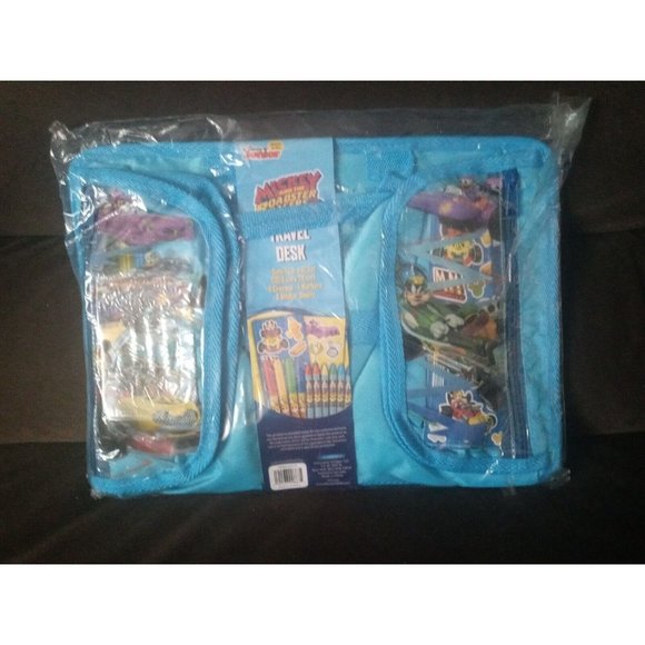 Innovative Designs Disney Junior Mickey And The Roadster Racers Travel Desk New - Picture 5 of 12